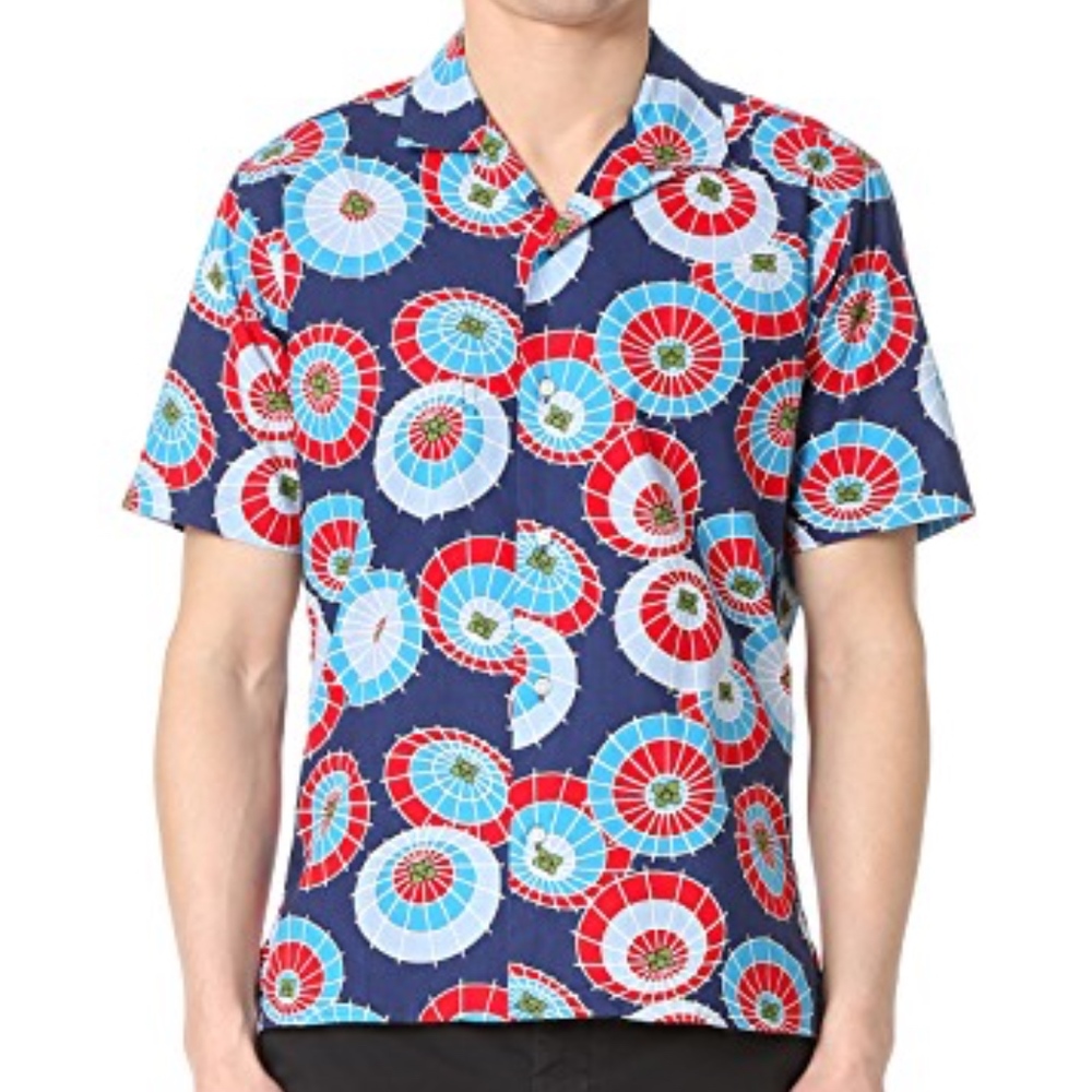 Gitman Vintage Camp Collar Umbrella Shirt